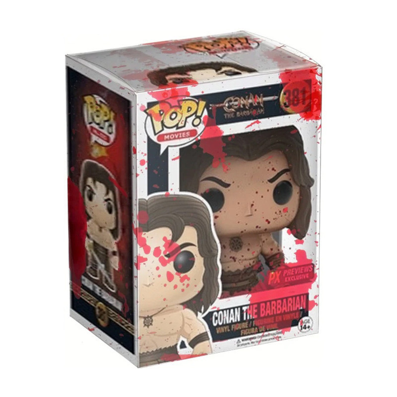 Etui de protection evoretro 0,40mm pour funko pop blood splatter x10pcsEVO9928.jpg3760265299928