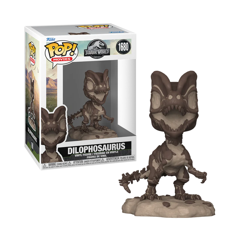 JURASSIC PARK FOSSIL - POP Movie NÂ° 1680 - DilophosaurusFIGFUN80223_1.png889698802239