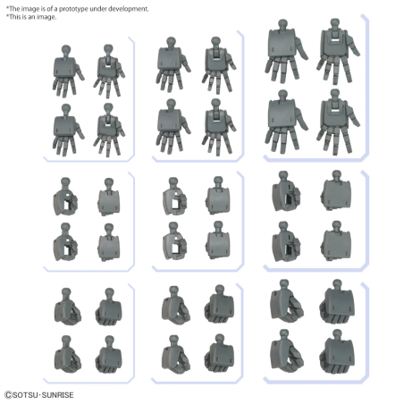 GUNDAM - Option Parts Set Gunpla 3 (Build Hands Edge) - Model KitFIGMK66707_2.png4573102667076