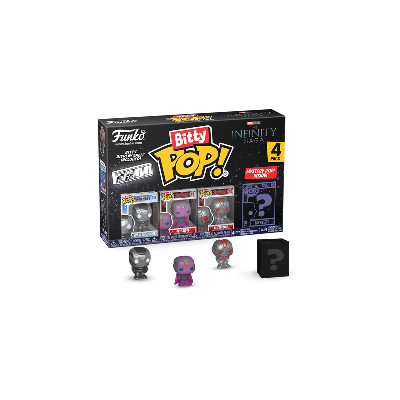 MARVEL - Bitty Pop 4 Pack 2.5cm - Iron ManFIGFUN71505_1.png889698715058