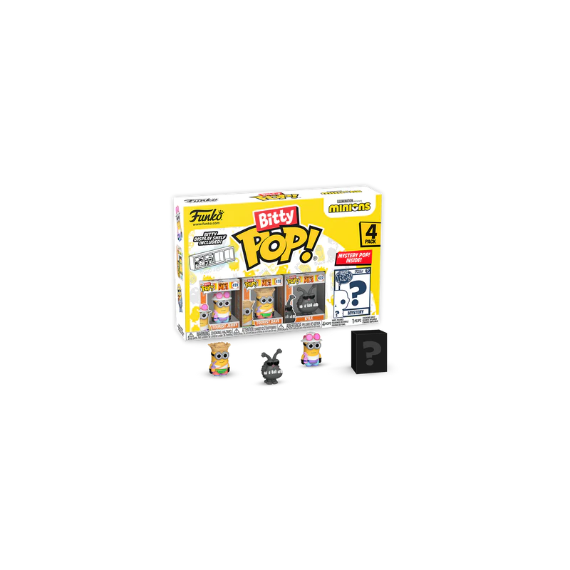 MINIONS - Bitty Pop 4 Pack 2.5cm - Jeune GruFIGFUN73038_1.png889698730389