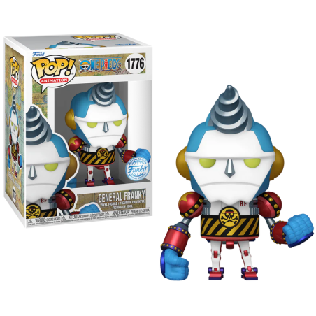 ONE PIECE - POP Animation NÂ° 1776 - General Franky avec Chase (GW)FIGFUN82823_1.png889698828239