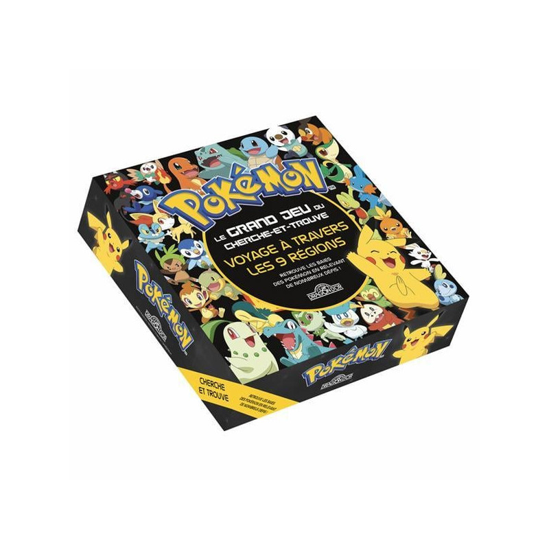 POKEMON - Le grand jeu - Voyage à  travers les 9 régionsPLGJ001005276_1.jpg9782821217249