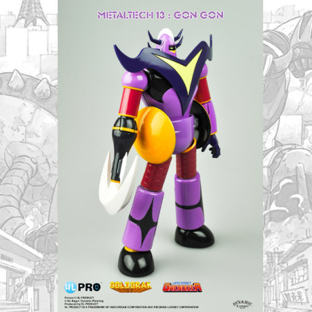 Hl pro goldorak metaltech 13 gon gon 17cm anime color - figurine articuleeGOLDO87.jpg4589504962169