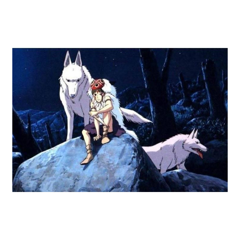 PRINCESSE MONONOKE - San & Moro - Puzzle 1000PFIGENSKY14321_1.jpg4970381143213
