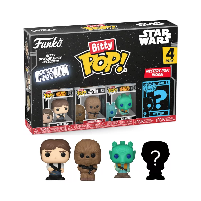 STAR WARS - Bitty Pop 4 Pack 2.5cm - Han SoloFIGFUN71513_1.png889698715133
