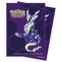 Protection carte ultrapro pokemon deck protector sleeves miraidon paquet de 65pcsUP16189.jpg0074427161897
