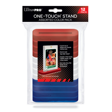 Protection carte ultrapro one touch stand pour 35pt couleurs assorties 12pcsUP15222.jpg0074427152222