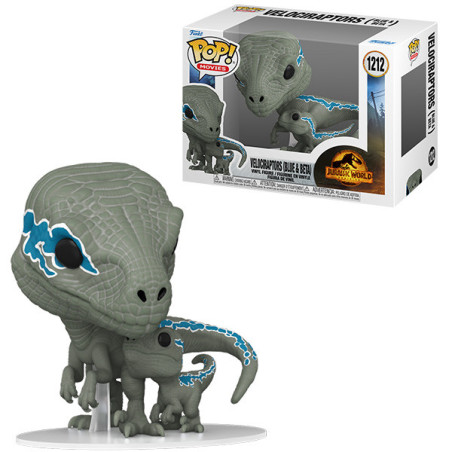 Pop funko jurassic world 3 blue et betaFUN62223.jpg0889698622233