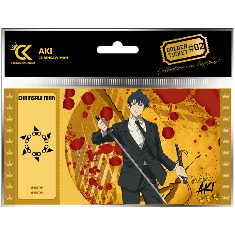 Golden ticket cartoon kingdom chainsaw man aki x5CKCSM02.jpg3760375867468