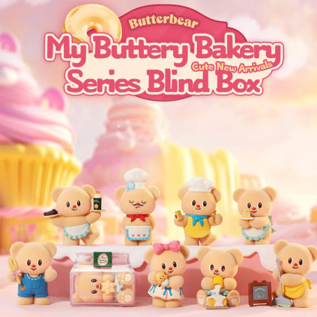 Trading figure funism butterbear mystery box my buttery bakery series asst 8pcsFM21104.jpg6972407211041