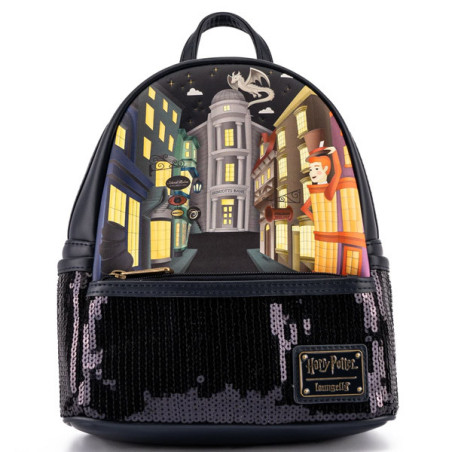 Sac à dos loungefly harry potter diagon alley sequinLFHPBK0150A.jpg0671803398856