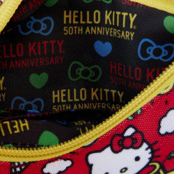 Pochette / trousse loungefly hello kitty 50th anniv classic aop nylonSANWC0051-LFHELLOKITTY50THANNIVERSARUCLASSICAOPNYLONPOUCH00