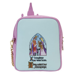 Sac à main loungefly disney belle aux bois dormant stained glass castleWDTB2892-LFDISNEYSLEEPINGBEAUTYSTAINEDGLASSCASTLECROSSBOD