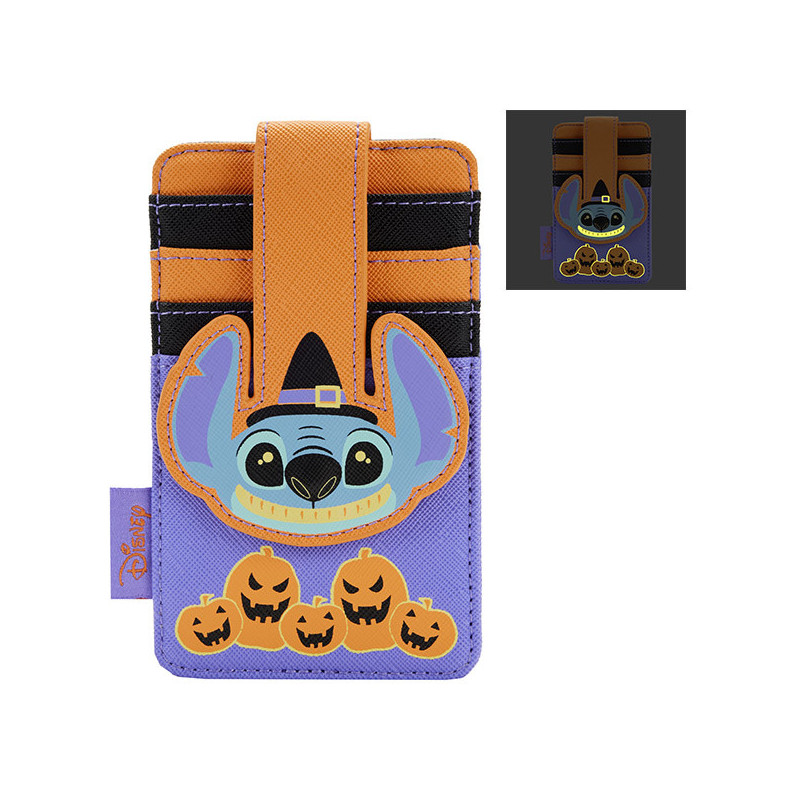 Porte carte loungefly disney lilo and stitch halloween candyLFWDWA2265.jpg0671803427549