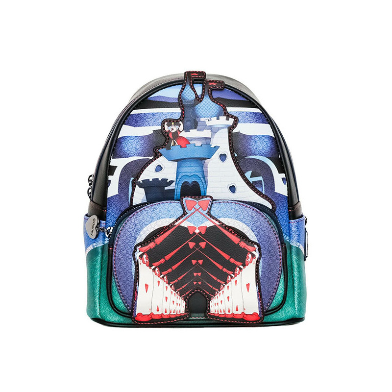Sac à dos loungefly disney Alice au pays des Merveilles queen castle excluLFWDBK2081.jpg0671803403222