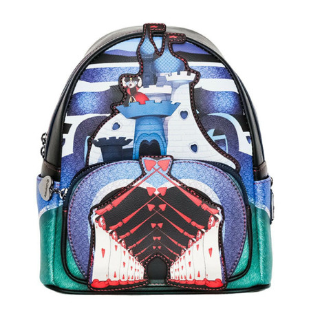 Sac à dos loungefly disney Alice au pays des Merveilles queen castle excluLFWDBK2081.jpg0671803403222