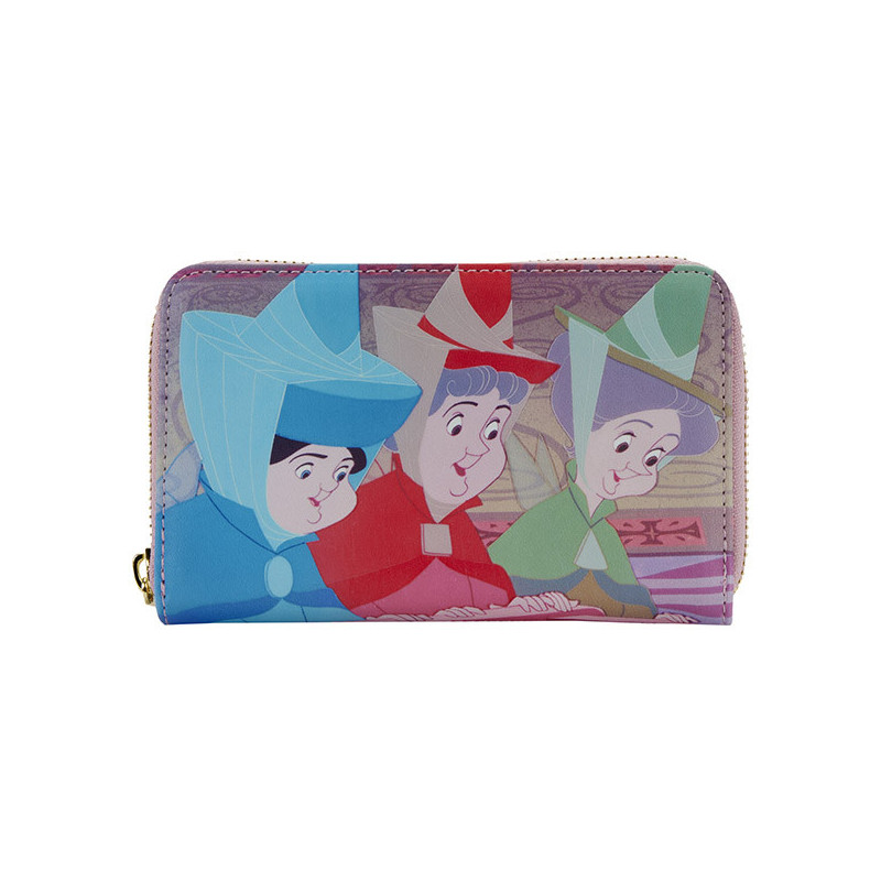 Portefeuille loungefly disney belle au bois dormant / sleeping beauty princess sceneLFWDWA2110.jpg0671803416895