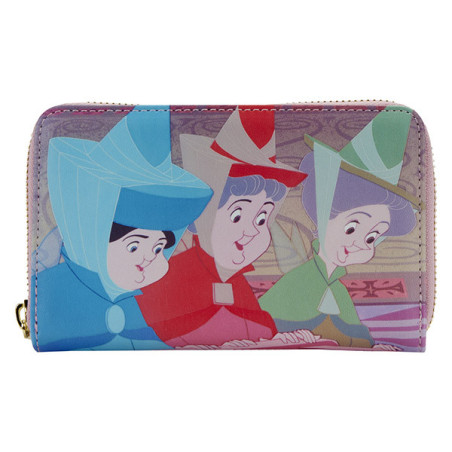 Portefeuille loungefly disney belle au bois dormant / sleeping beauty princess sceneLFWDWA2110.jpg0671803416895