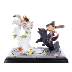 Statue resine first 4 figures okami chibiterasu vs dark & possed kuni - préco mai 2025F4F62304.jpg5060316623046