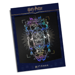 Poster letterpress arteonn harry potter artprint mangemort 30x40cm - préco mai 2025ART46135B.png3760385461359