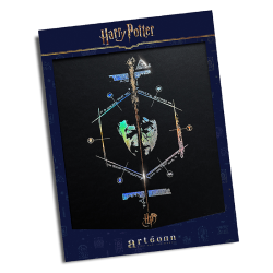 Poster letterpress arteonn harry potter artprint le portrait 30x40cm - préco mai 2025ART46133B.png3760385461335