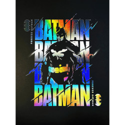 Poster letterpress arteonn dc artprint forever batman holographic 30x40cm - préco mai 2025ART46131.gif3760385461311
