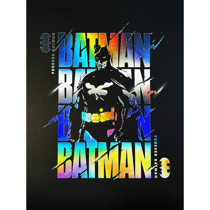 Poster letterpress arteonn dc artprint forever batman holographic 30x40cm - préco mai 2025ART46131.gif3760385461311