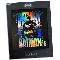Poster letterpress arteonn dc artprint forever batman holographic 30x40cm - préco mai 2025ART46131B.png3760385461311