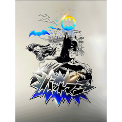 Poster letterpress arteonn dc artprint batman japan holo 30x40cm - préco mai 2025ART46128.gif3760385461281