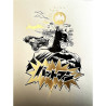 Poster letterpress arteonn dc artprint batman japan or 30x40cm - préco mai 2025ART46111.gif3760385461113