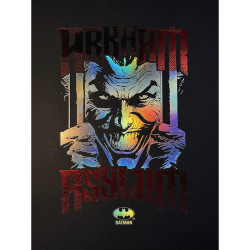 Poster letterpress arteonn dc artprint batman joker arkham asylum holographic 30x40cm - préco mai 2025ART46129.gif3760385461298