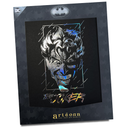Poster letterpress arteonn dc artprint batman the joker holographic 21x30cm - préco mai 2025ART46132B.png3760385461328