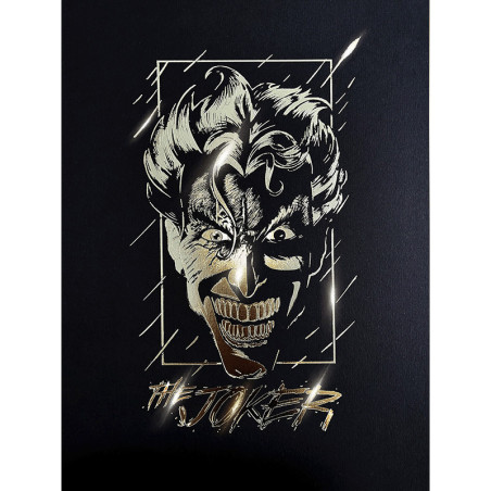 Poster letterpress arteonn dc artprint batman the joker or 21x30cm - préco mai 2025ART46119.gif3760385461199