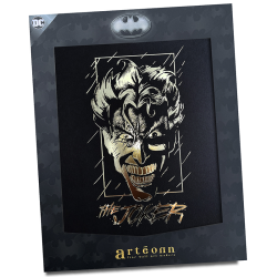 Poster letterpress arteonn dc artprint batman the joker or 21x30cm - préco mai 2025ART46119B.png3760385461199
