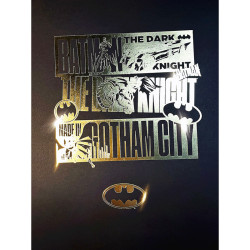Poster letterpress arteonn dc artprint batman gotham city or 30x40cm - préco mai 2025ART46113.gif3760385461137