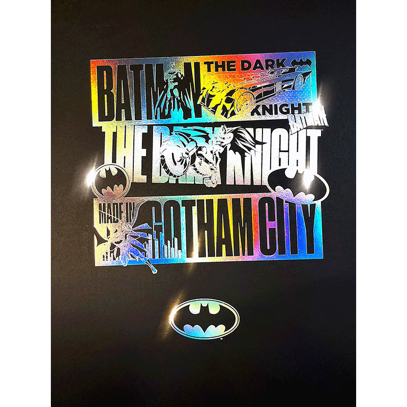 Poster letterpress arteonn dc artprint batman gotham city holographic 30x40cm - préco mai 2025ART46130.gif3760385461304