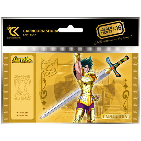 Golden ticket cartoon kingdom saint seiya shura x5 - préco mai 2025CKSS16.jpg3760375867178