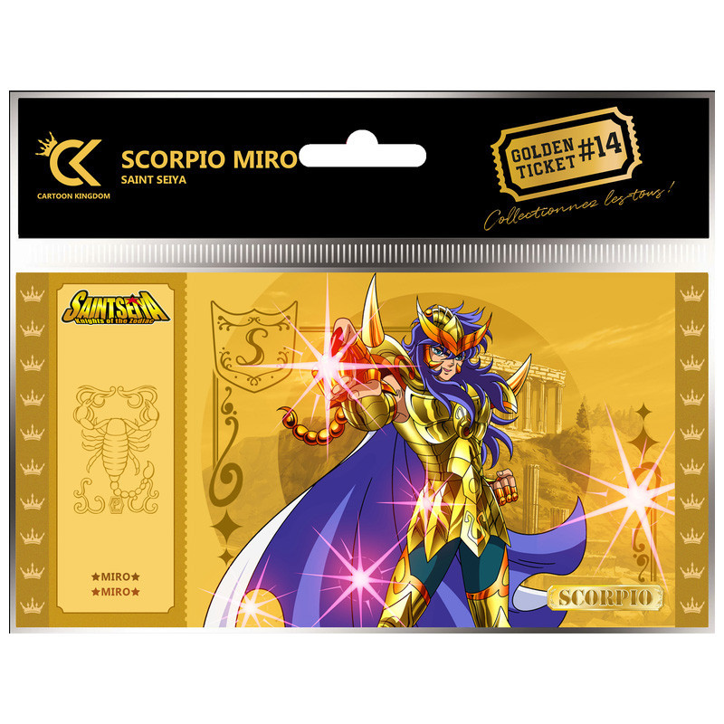 Golden ticket cartoon kingdom saint seiya miro x5 - préco mai 2025CKSS14.jpg3760375867154