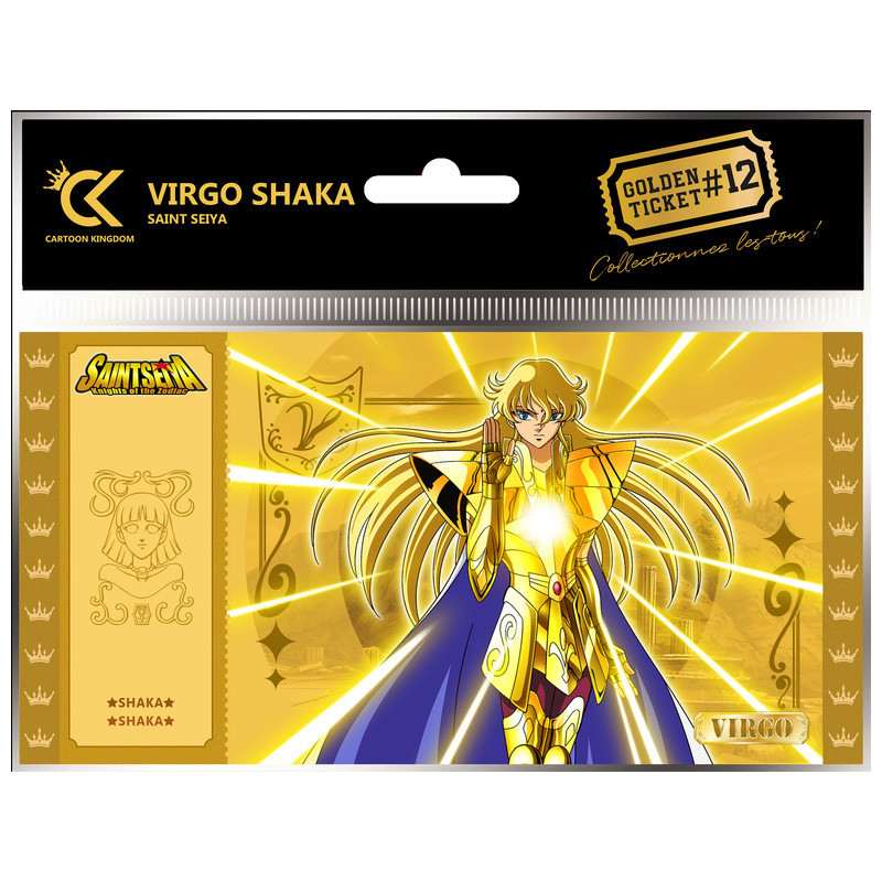 Golden ticket cartoon kingdom saint seiya shaka x5 - préco mai 2025CKSS12.jpg3760375867130
