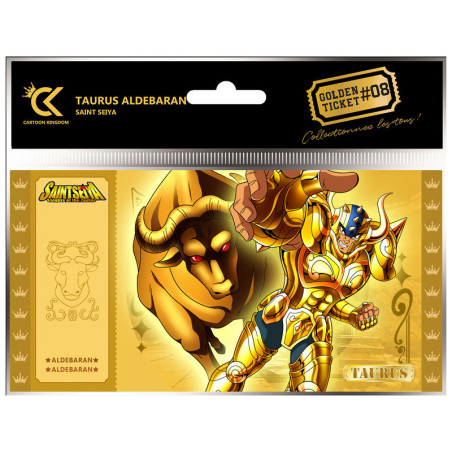 Golden ticket cartoon kingdom saint seiya aldebaran x5 - préco mai 2025CKSS08.jpg3760375867093
