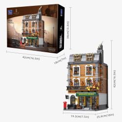 Diorama pantasy sherlock holmes baker street 221b apartment 42cm - préco mai 2025PTY85014D.jpg6973817321825