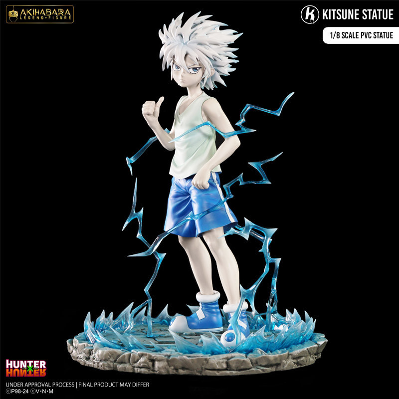 Statue pvc kitsune hunter x figurine 1/8 killua kirua zoldieck 21cm - préco mai 2025KITSU13.jpg3770012659745