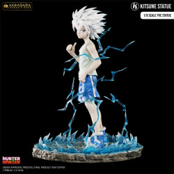Statue pvc kitsune hunter x figurine 1/8 killua kirua zoldieck 21cm - préco mai 2025KITSU13B.jpg3770012659745