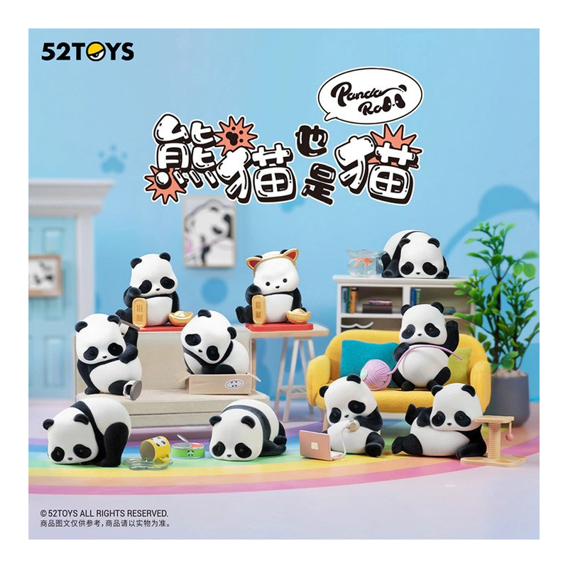 Trading figure 52toys pandaroll mystery blind box panda as a cat boite de 8pcs - préco juin 2025FTT02314.JPG6958985023146