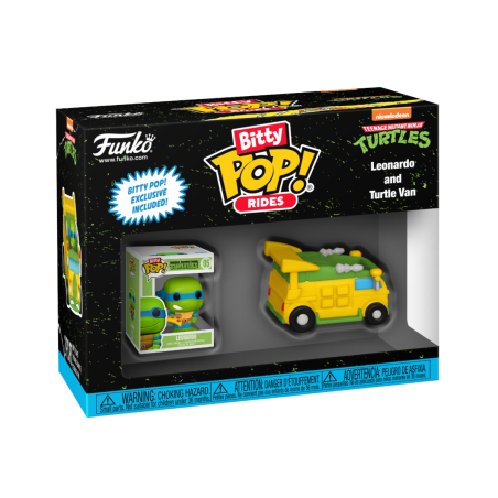 Bitty pop funko tmnt tortues ninjas ride leonardo van - préco juin 2025FUN83626.png0889698836265