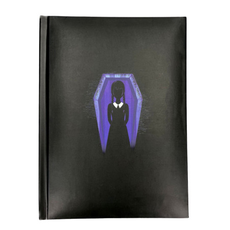 Sd toys Mercredi / Wednesday cahier lumineux dark side - cahier - carnetSD25963.jpg8435450259630