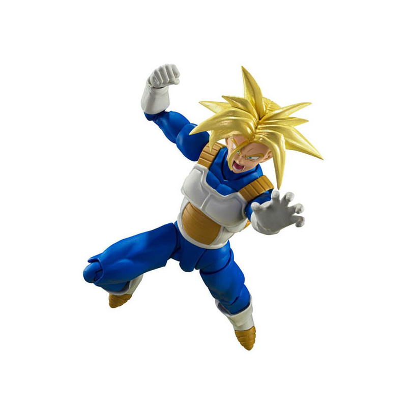 Figurine articulee tamashii nations Dragon Ball Z sh figuarts super saiyan trunks infinite latent power 14cm - préco janvier 202