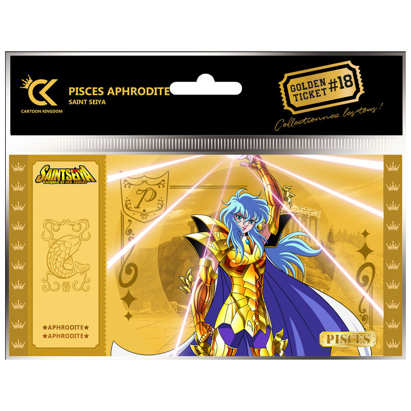 Golden ticket cartoon kingdom saint seiya aphrodite x5CKSS18.jpg3760375867192