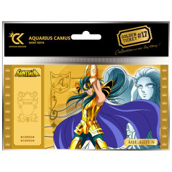 Golden ticket cartoon kingdom saint seiya camus x5CKSS17.jpg3760375867185